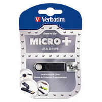  Verbatim 16GB Micro USB2.0 Bl Store N Go Lifetime Warranty (LS 49063)
