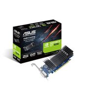 ASUS nVidia GeForce GT1030-SL-2G-BRK 2GB GDDR5 Low Profile Graphics Card with Bracket For Silent HTPC Build (With I O Port Brackets)