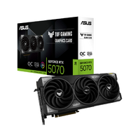 ASUS nVidia GeForce TUF-RTX5070-O12G- GAMING RTX5070,HDMI1,DP3,12G,D7 The Prime RTX 5070 features a 2.5 slot design with a carefully arranged layout