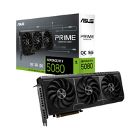 ASUS nVidia GeForce PRIME-RTX5080-O16G OC Edition 16GB GDDR7 2655 MHz Boost Clock 30 Gbps 256-bit Digital Max Resolution 7680 x 4320