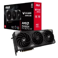 ASUS AMD Radeon TUF-RX9070XT-O16G-GAMING RX 9070 XT OC Edition 16GB GDDR6 Power Connectors 3 x 8-pin