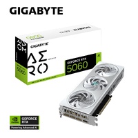 Gigabyte GeForce RTX 5060 AERO OC 8G, 2595 MHz, CUDA 3840, 28 Gbps, GDDR7,  128 bit, PCI-E 5.0, PSU 500W, DisplayPort 2.1b 3 HDMI 2.1b x1