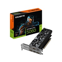 Gigabyte GeForce RTX 5060 OC Low Profile 8G, 2512 MHz, CUDA 3840, 28 Gbps, GDDR7, 128 bit, PCI-E 5.0, PSU 450W, DisplayPort 1.4a 1 HDMI 2.1b x1