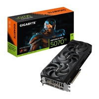 Gigabyte GV-N507TWF3OC-16GD, GeForce RTX 5070 Ti, CUDA 8960, 16 GB, GDDR7, PCI-E 5.0, 750W, HDMI 2.1b x1