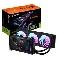 Gigabyte GV-N5090AORUSX W-32GD, GeForce RTX 5090, CUDA 21760, 32 GB. GDDR7,  PCI-E 5.0, 1000W, HDMI 2.1b x1