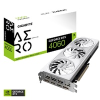 Gigabyte nVidia GeForce RTX 4060 AERO OC-8GD 1.0 GDDR6 Video Card PCI-E 4.0 TBD Core Clock 2x DP 1.4a 2x HDMI 2.1a