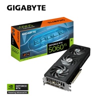 Gigabyte GeForce RTX 5060 Ti EAGLE MAX OC 8G, 2617 MHz, CUDA 4608, 28 Gbps, GDDR7, 128 bit, PCI-E 5.0, PSU 650W, DisplayPort 2.1b 3 HDMI 2.1b 1