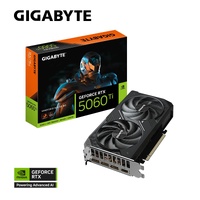 Gigabyte GeForce RTX5060 Ti WINDFORCE MAX OC 16G, 2587 MHz, CUDA 4608, 28 Gbps, GDDR7, 128 bit, PCI-E 5.0, PSU 650W, DisplayPort 2.1b 3 HDMI 2.1b 1