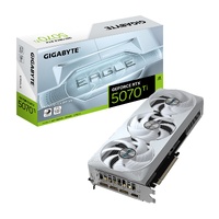 Gigabyte GeForce RTX 5070 Ti EAGLE OC ICE SFF 16G, 2542 MHz, CUDA 8960, 28 Gbps, GDDR7, 256 bit, PCI-E 5.0, PSU 750W,DisplayPort 2.1b  HDMI 2.1b x1