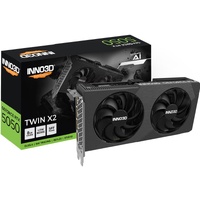INNO3D nVidia GeForce RTX 5050 TWIN X2 8GB GDDR6 2572 MHz Boost Clock, VRAM 20 Gbps, 3x DP, 1xHDMI, 225x116x41mm