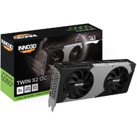 INNO3D nVidia GeForce RTX 5060 Ti TWIN X2 OC 8GB GDDR7, 2602MHz Boost Clock, RAM 28Gbps, 3xDP, 1xHDMI