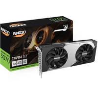 INNO3D nVidia GeForce RTX 5070 TWIN X2 12GB GDDR7 2512 MHz Boost Clock, RAM 28 Gbps, 3x DP, 1xHDMI 250x116x41mm
