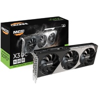 INNO3D nVidia GeForce RTX 5070 TI X3 OC 16GB GDDR7 2482 MHz Boost Clock, RAM 28 Gbps, 3x DP, 1xHDMI 300x116x41mm