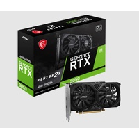 MSI nVidia GeForce RTX 3050 VENTUS 2X E 6G OC, Boost: 1492 MHz, CUDA 2304 Units, 6GB GDDR6, HDMI x 2