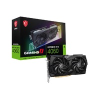 MSI nVidia GeForce RTX 4060 GAMING X 8G Video Card  2595  MHz Boost Clock 8GB GDDR6DisplayPort x 3 (v1.4a)HDMI x 1