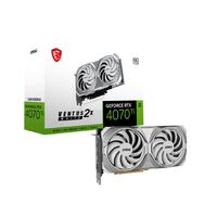 MSI GeForce RTX 4070 Ti SUPER 16G VENTUS 2X WHITE OC Video Card  2640 MHz Boost C