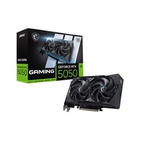 MSI nVidia GeForce RTX 5050 8G GAMING OC, Boost: 22632 MHz, CUDA 2560 Units, 8GB GDDR6, HDMI x 1 (embargo)