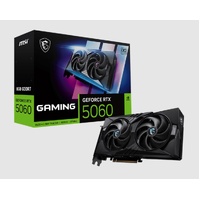 MSI nVidia GeForce RTX 5060 8G GAMING OC, PCI Express Gen 5 x16, Boost: 2625 MHz, CUDA 3840 Units, 8GB GDDR7, . HDMI x 1