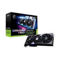 MSI nVidia GeForce RTX 5060 Ti 16G GAMING TRIO, PCI Express Gen 5x16, 28Gbps, Boost: 2572 MHz, CUDA 4608 Units, 16GB GDDR7, HDMI x 1