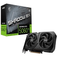 MSI nVidia GeForce RTX 5060 Ti 8G SHADOW 2X OC PLUS, Boost: 2482 MHz, CUDA 8960 Units, 8GB GDDR7, HDMI x 1 (embargo)
