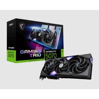 MSI nVidia GeForce RTX 5070 12G GAMING TRIO OC, Boost: 2610 MHz, CUDA 6144 Units, 12GB GDDR7, HDMI x 1