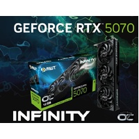 PALIT RTX5070 INFINITY 3 OC 12GB GDDR7 192bit 3-DP HDMI NE75070S19K9-GB2050S