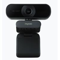 RAPOO C260 Webcam FHD 1080P HD720P USB 2.0 - Ideal for TEAMS Zoom Buy (10 Get 1 Free)